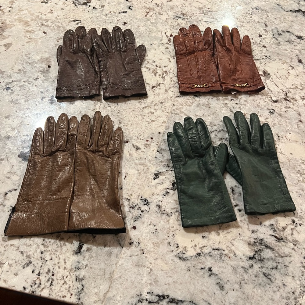 Luxury Leather Gloves